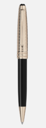 Ручка шариковая Montblanc Meisterstück Doué Geometry signature GT-coated Classique