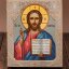 Икона в окладе Господь Вседержитель (Златоуст)