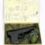 Подарочный набор из фарфора "Стрелковое дело" штоф и зажигалка