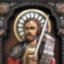 Резная Икона Великий князь Александр Невский