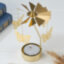 Подсвечник "Бабочки" (24k Gold Plated) вращающийся от свечи