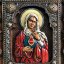 Резная икона Святая равноапостольная Мария Магдалина