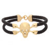 Браслет из кожи ската SKULL Jemanta