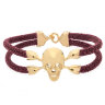 Браслет из кожи ската SKULL Jemanta