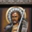 Резная икона Великий князь Александр Невский
