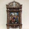 Резная Икона Святая Троица