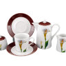 Фарфоровый сервиз чайный 15 предметов LEANDER "Елизавета"