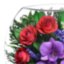 Композиция из роз и орхидей 25 см