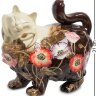 Фигурка из фарфора «Кошка»