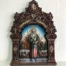 Резная икона Ксения Петербургская