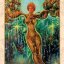 Карты Таро "Magdalene Oracle Cards New Edition" Blue Angel / Оракул Магдалины Новое издание