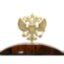 Настольный набор из обсидиана "Герб"