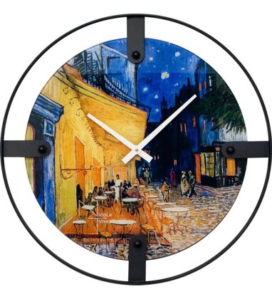 Часы настенные "VAN GOGH CAFE"