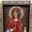 Резная икона Святая великомученица Анастасия, узорешительница