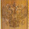 Лото в резной шкатулке из мореного ясеня "Герб России"