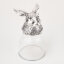 Набор из 12 стопок-перевертышей "Охотник", 18K Silverplated
